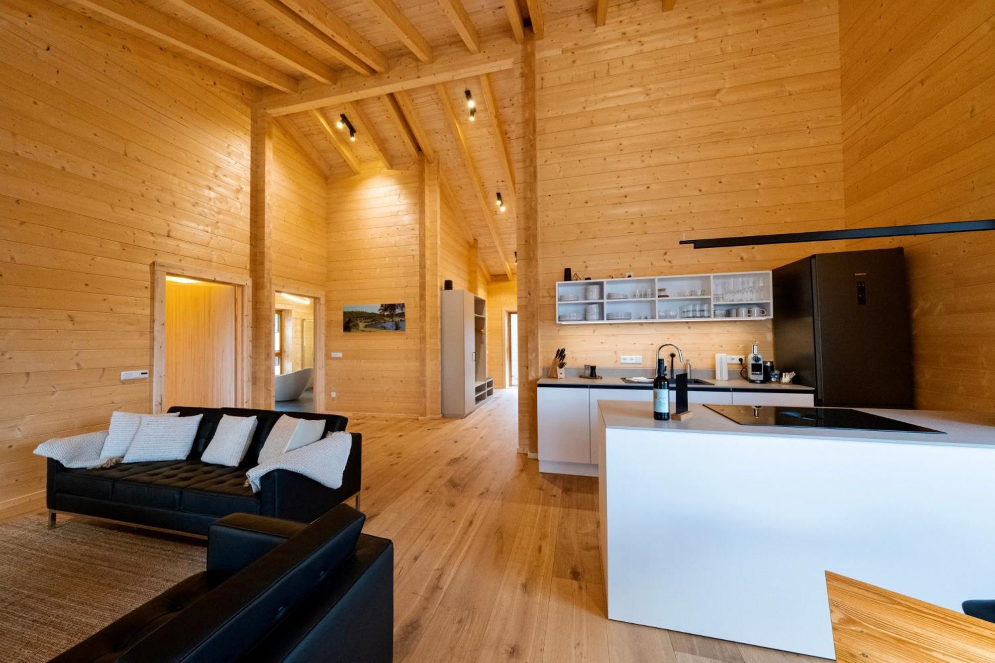 Netten Naturerlebnis Holz-Chalets Daun Eksteriør bilde